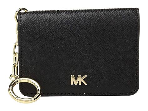 michael kors keyring card holder|michael kors card holder men's.